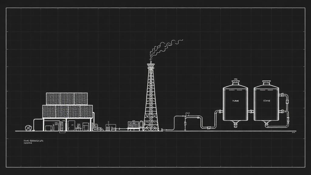 Coastal Desalination Unit schematic